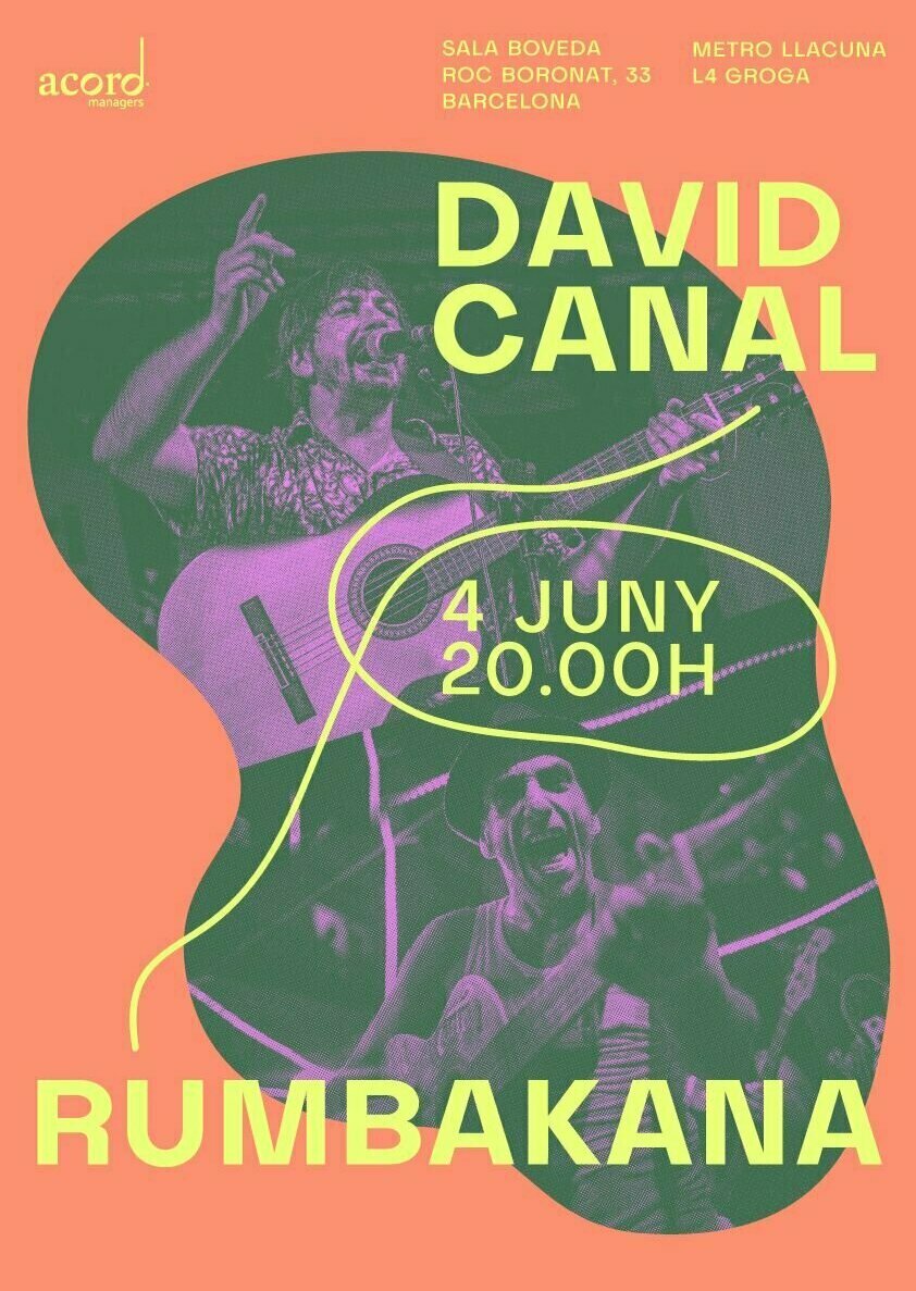Rumba, alegría y baile con David Canal y Rumbakana el domingo 4