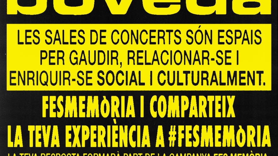 #fesmemoria, las historias vividas en las salas de concierto