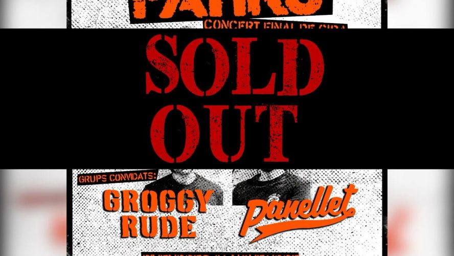 Entradas agotadas para el concierto de THE ANTI-PATIKS esta noche en Bóveda.