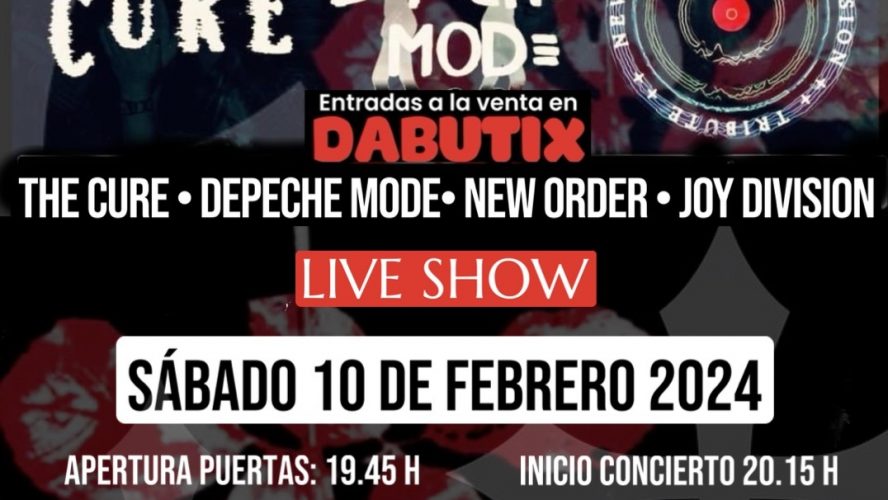 THE EXPLODING BOYS homenajeando a The Cure, Depeche Mode y New Order & Joy Division este sábado 10