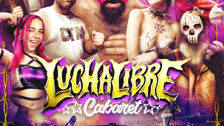 Lucha libre cabaret esta noche en la sala
