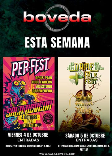 Mañana comienzan los conciertos de octubre